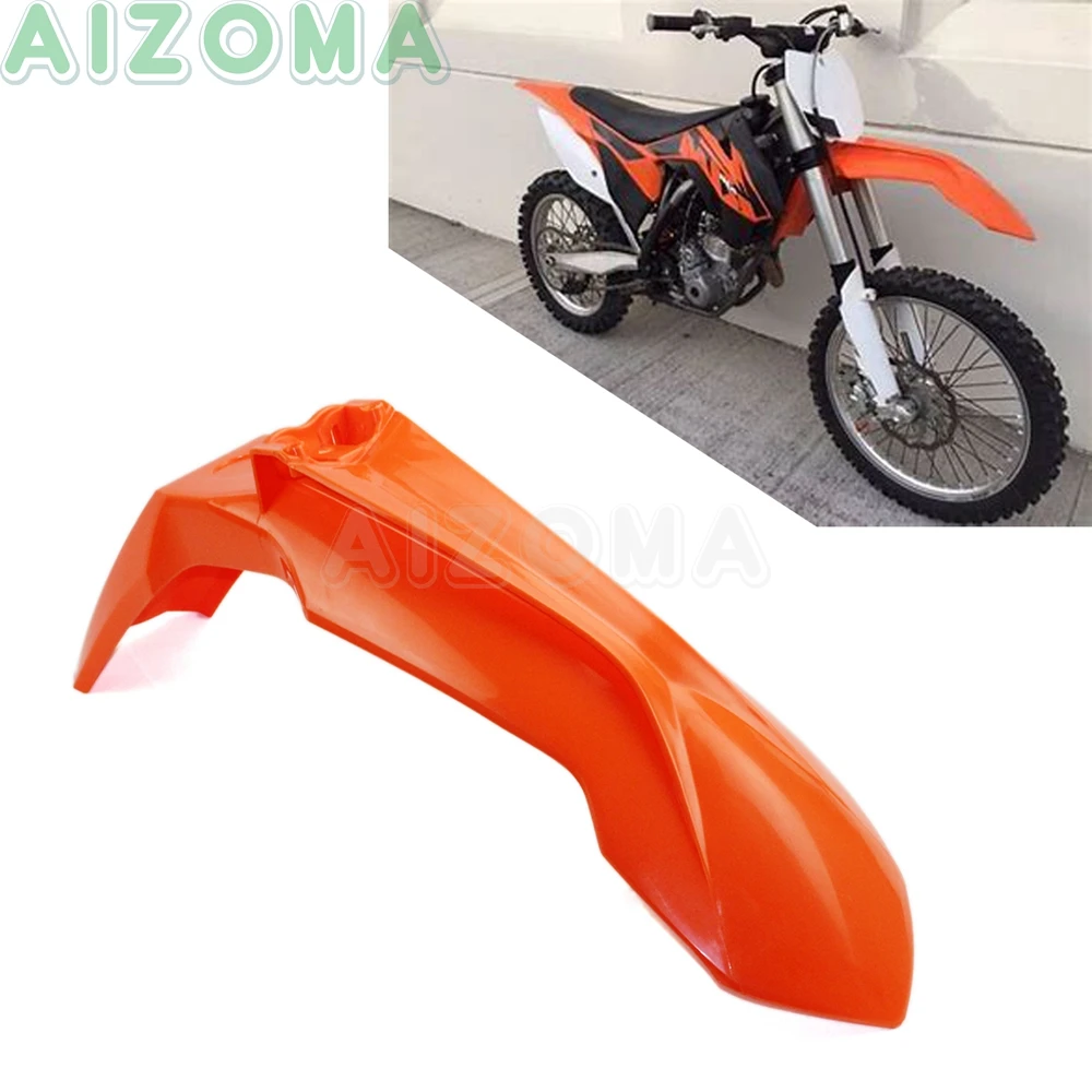 Red XLJOY Front Fender for Honda Yamaha Suzuki Kawasaki KTM Dirt Bike Supermoto