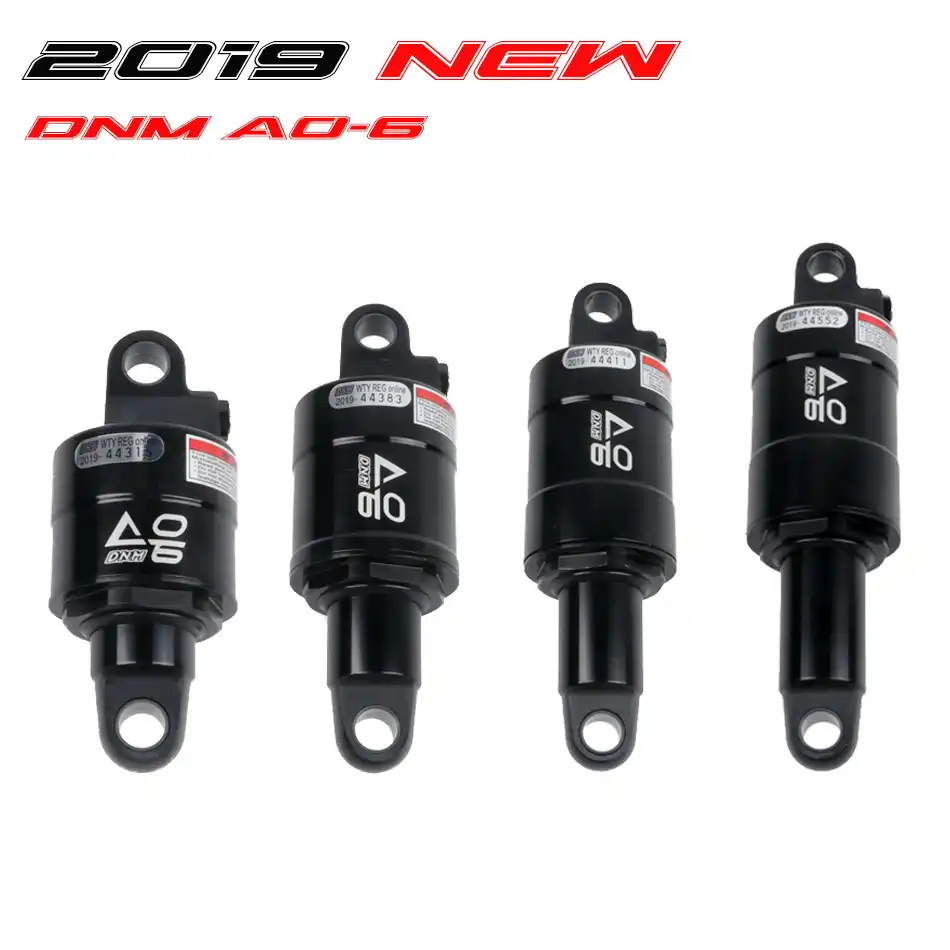 dnm mountain bike air rear shock with lockout 165mm