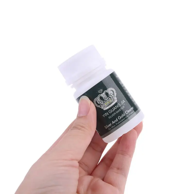 2Pc Jewelry Cleaning Versatile Rust Remover Anti Tarnish Protection Ring Diamond Rust Detergent 40ml Silver Gold Clean DropShip