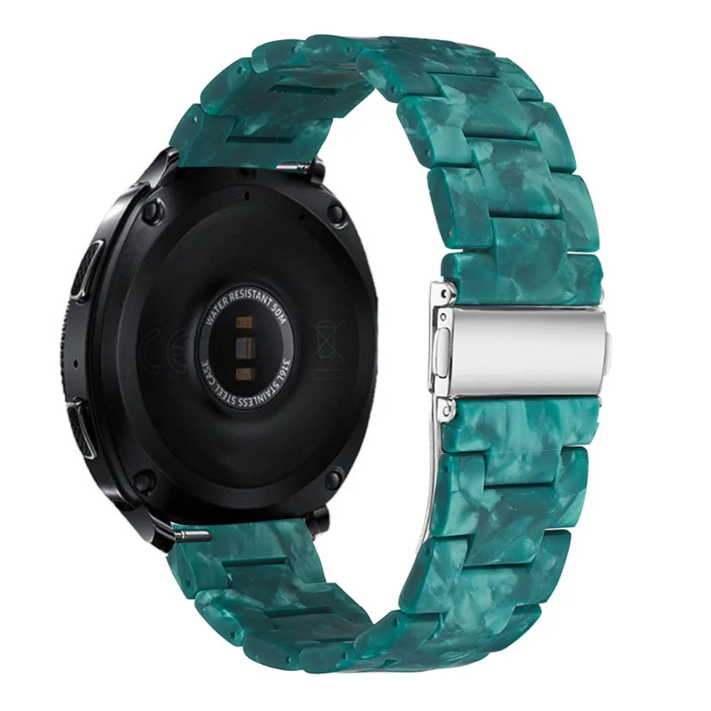 Цветной резиновый ремешок для samsung gear Sport/Galaxy Watch 42 мм/Active 2 40 мм 44 мм ремешок 20 мм резиновый браслет для женщин и мужчин