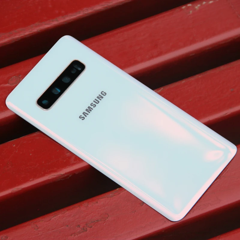 Корпус samsung, задняя крышка, чехлы для samsung Galaxy S10 X SM-G9730 S10 Plus, SM-G9750, задняя крышка для телефона с инструментами - Цвет: Prism White