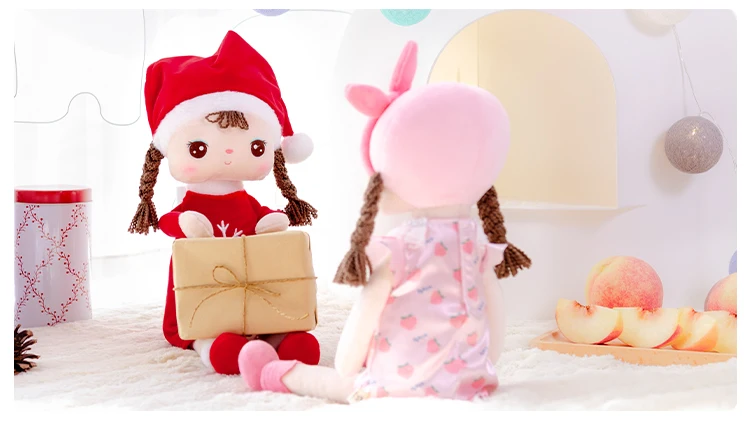 В штучной упаковке, Metoo, Angela Presale, плюшевые игрушки, рождественские куклы, игрушки для девочек, для детей, прекрасный Рождественский подарок