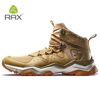 

Men Wear-Resistant Hiking Shoes Male Outdoor Skidproof Climbing Boots Lace Up Skidproof High Top Sneakers AA52309