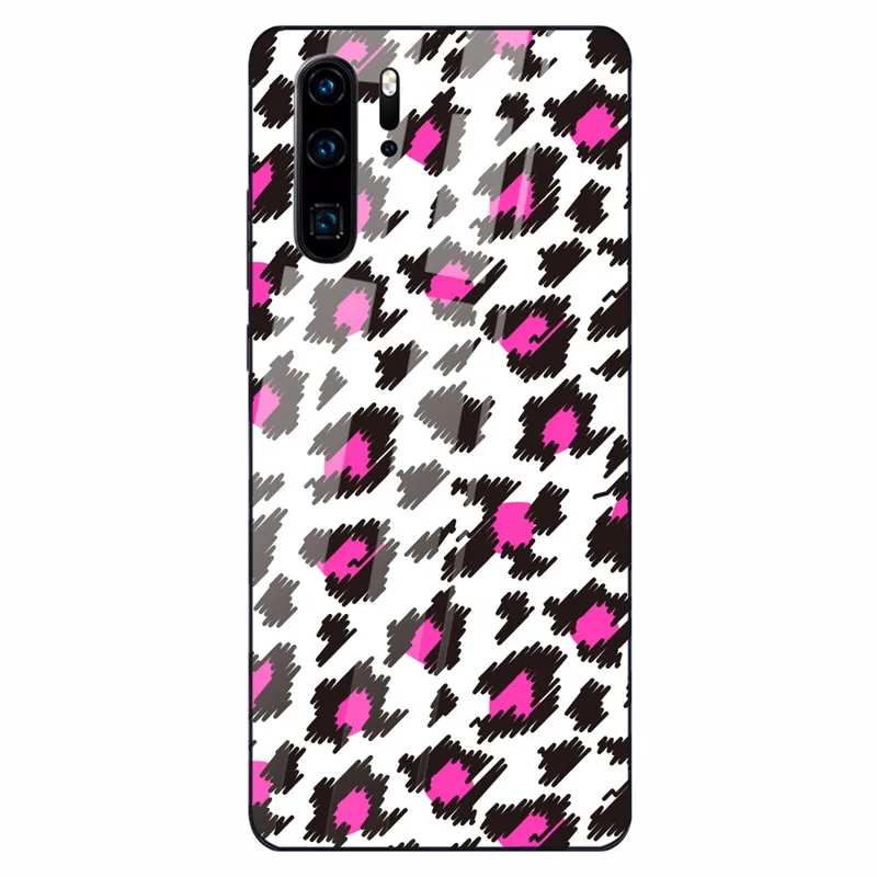 10 Чехол для телефона с леопардовым принтом для huawei mate 20 Lite P30 P20 Lite Nova 3 P smart Z Honor 9 10 Lite 8X сексуальный чехол из закаленного стекла - Цвет: 10