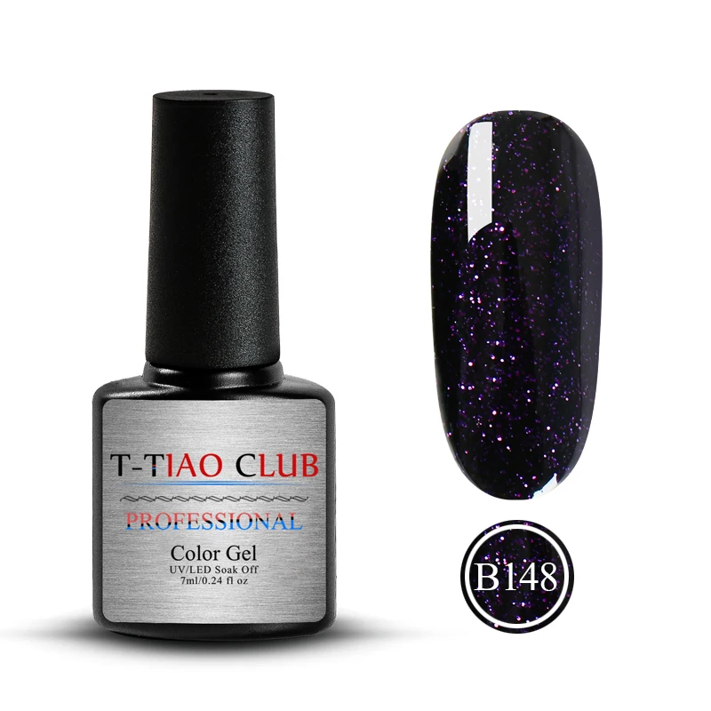 BM30576 T-TIAO CLUB 7 мл Лак для ногтей блестки гибридные Лаки Блестящий Гель-лак для ногтей долговечный замачиваемый лак для ногтей - Цвет: BM30576
