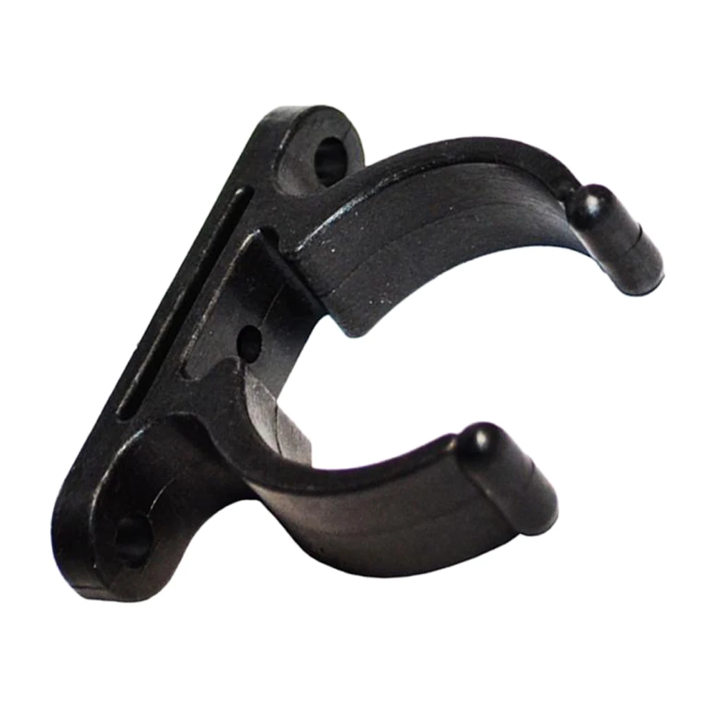 Morsetto A Gancio Per Barca In Nylon Nero – Per Tubi Fino A 24 Mm, 2 Pezzi, Per Fissare Scale E Accessori Sul Ponte Dello Yacht