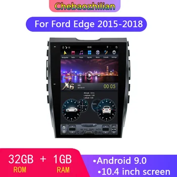 

Android 9.0 Tesla style 10.4 inch DVD multimedia player GPS navigation For Ford Edge 2015-2018 Auto stereo radio player Headunit