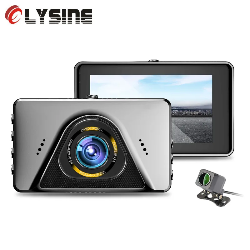 Olysine D60 UHD 2K видеорегистратор HI3556 Sony IXM335 Автомобильный регистратор s 3 0 &quotIPS GPS