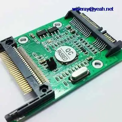 DHL/EMS 20 шт карта памяти CF карта адаптера SATA при использовании жесткого диска SATA of-A8
