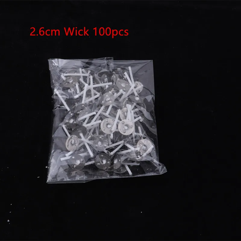 100pcs/Bag Candles Wicks 2.6/8/9/15/20cm DIY Pure Cotton Core Smokeless Wicks Candle Making Birthday Christmas Decoration Tools 100pcs/Bag Candles Wicks 2.6/8/9/15/20cm DIY Pure Cotton Core Smokeless Wicks Candle Making Birthday Christmas Decoration Tools