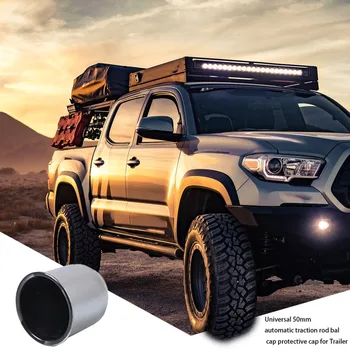 

Universal 50mm Tow Bar Ball Cover Cap Towing Hitch Caravan Trailer Towball Protect Tow Bar Ball Cover