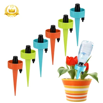 

Hot 12Pcs Automatic Watering Spike Kit Garden Supplies Irrigation Self-contained Auto Drip Irrigation Watering System