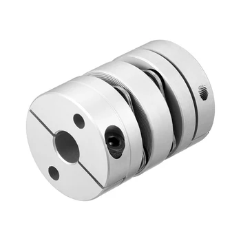 

uxcell 8mmx10mm Clamp Tight Motor Shaft 2 Diaphragm Coupling Coupler L45xD34