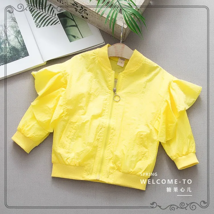 Summer Autumn High-End Coat Sun Protection Clothing Airable Shirt Fashion Western Style Lace-up Women's Small Kids New Prod