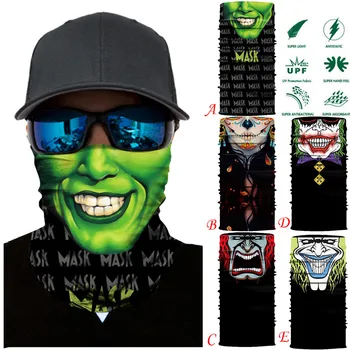 

New Motorcycle Biker Mask Face Shield Balaclava Mask Skull Face Masks Ghost Bandanas Cycling Ski Mascara Moto Motosiklet Mask