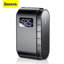 BASEUS – Compresseur d'air électrique numérique et portable, gonfleur de pneus de voiture, moto, vélo, pompe automatique 