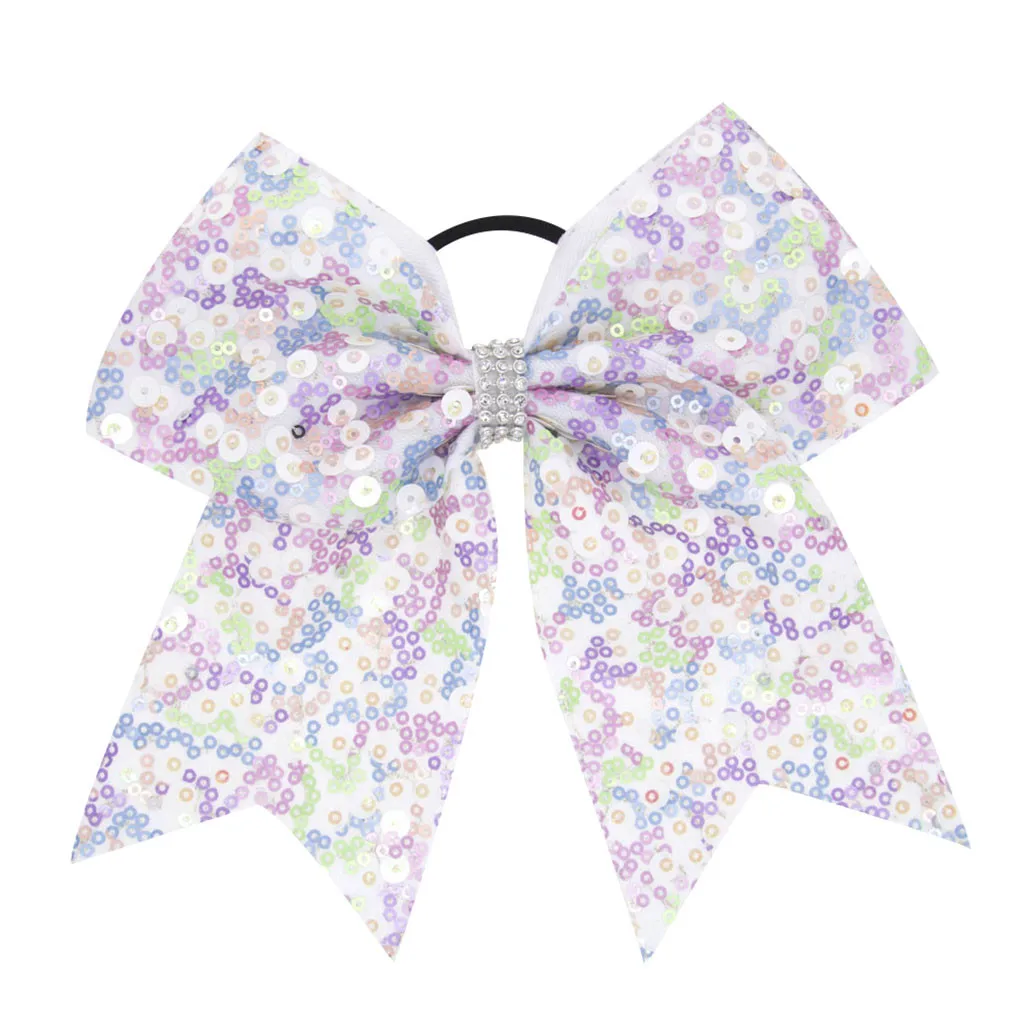 Baby girls Elastic Rubber band kids sequins bow hair rope hair band rubber band Head rope Girls Hair Accessories