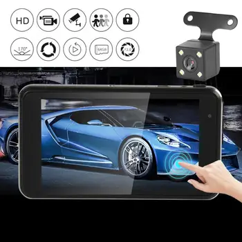 

Auto Car 4in 1080P DVR 170 degree Wide Angle Night Vision Video Recorder Dash Cam Support Multiple languages clear picture