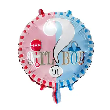 

Boy Or Girl Gender Reveal Party Baby Shower Gender Reveal Party Decoration Supplies Latex Balloon with Confetti Gender Reveal