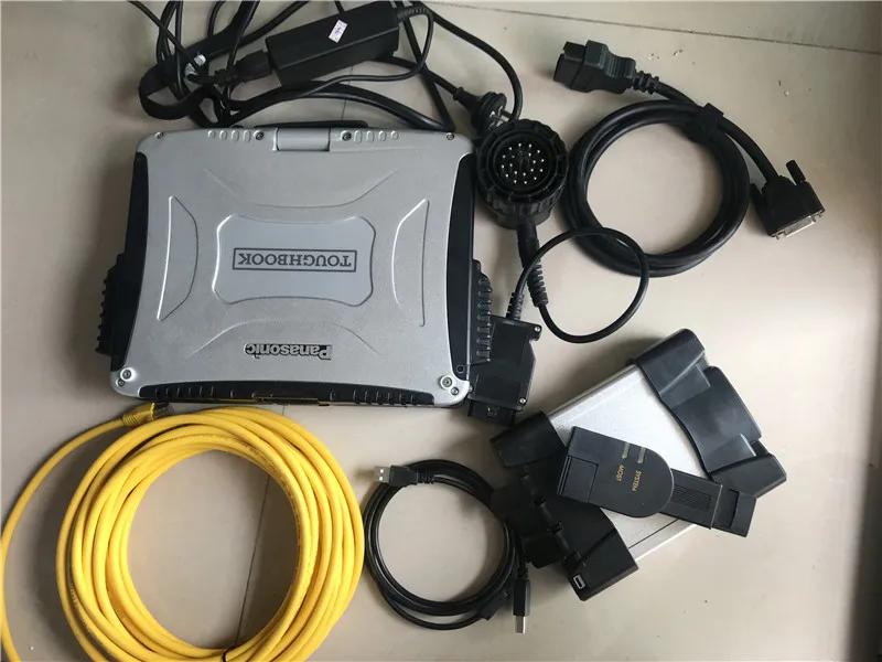 

Auto Scanner ICOM NEXT A+B+C with CF19 90% New Laptop Newest V2024.01 Software For BMW Support Diagnostic & Programming Function