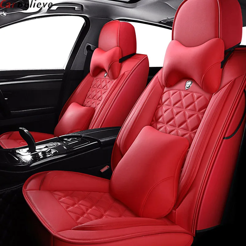 

Car Believe leather car seat cover For mercedes w124 w245 w212 w169 ml w163 w246 ml w164 cla gla w639 accessories seat covers