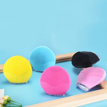 

Silicone Face Cleansing Brush Electric Face Cleanser Electric Facial Cleanser Cleansing Skin Deep Washing Massage Brush