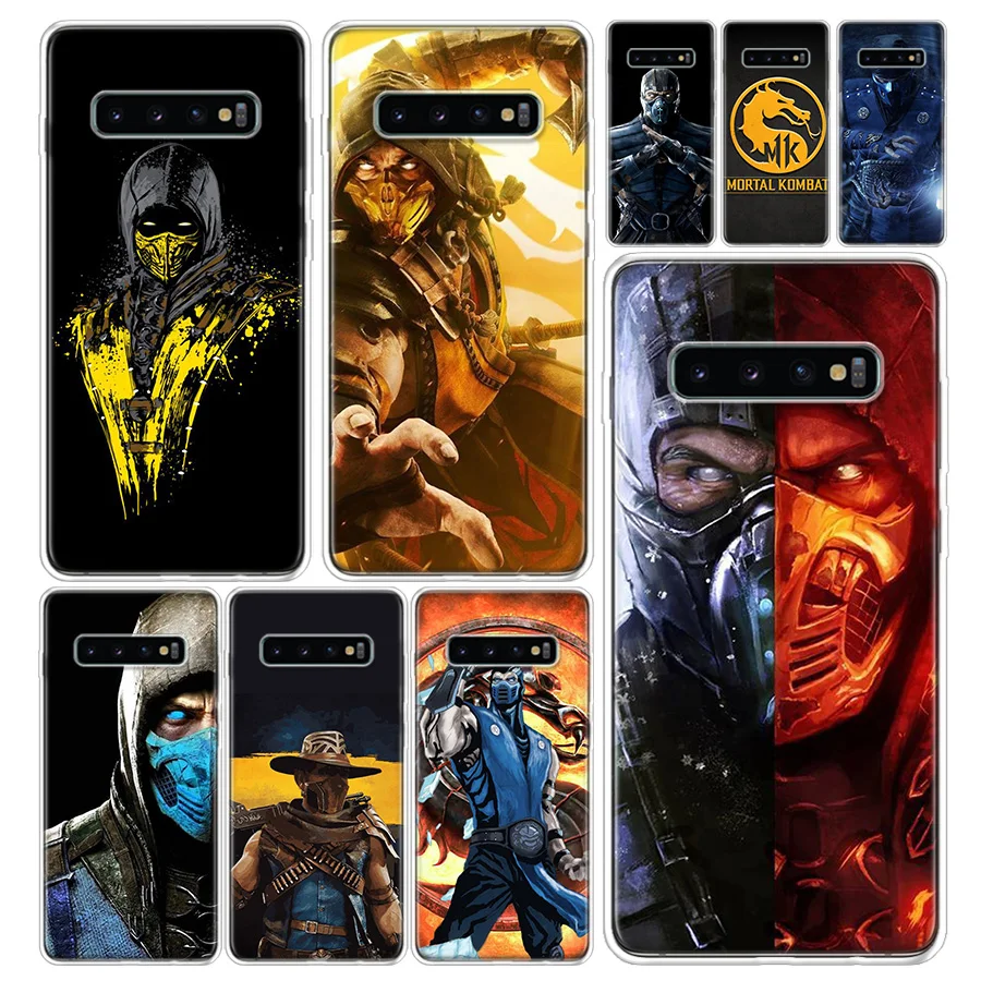 Чехол для телефона с изображением игры Mortal Kombat Обложка Samsung Galaxy A51 A71 A50 A70 A10 A20E A30 A40