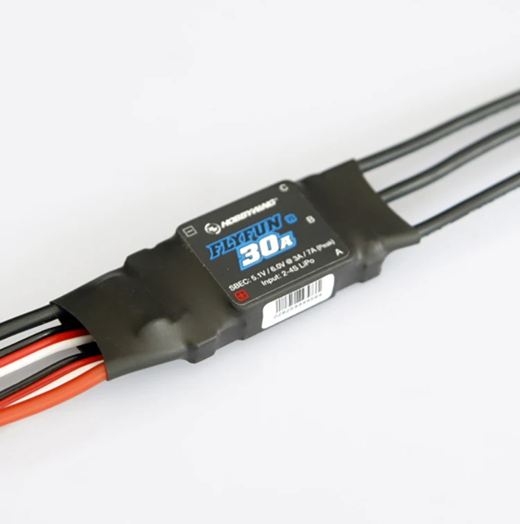 

Hobbywing FlyFun V5 30A ESC 2-4S Lipo Brushless Electrical Speed Controller Motor for Drone Airplane