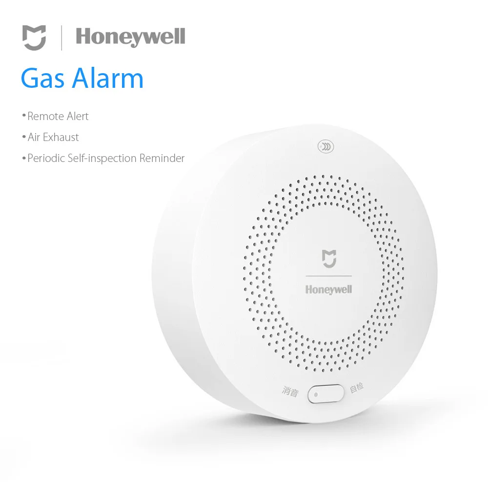 Xiaomi MIJIA Honey-well Aqara Gas Alarm Detector Fire Protection Remote Alert Smart Home Kit Smoke Alert Support Gateway Hub (3)