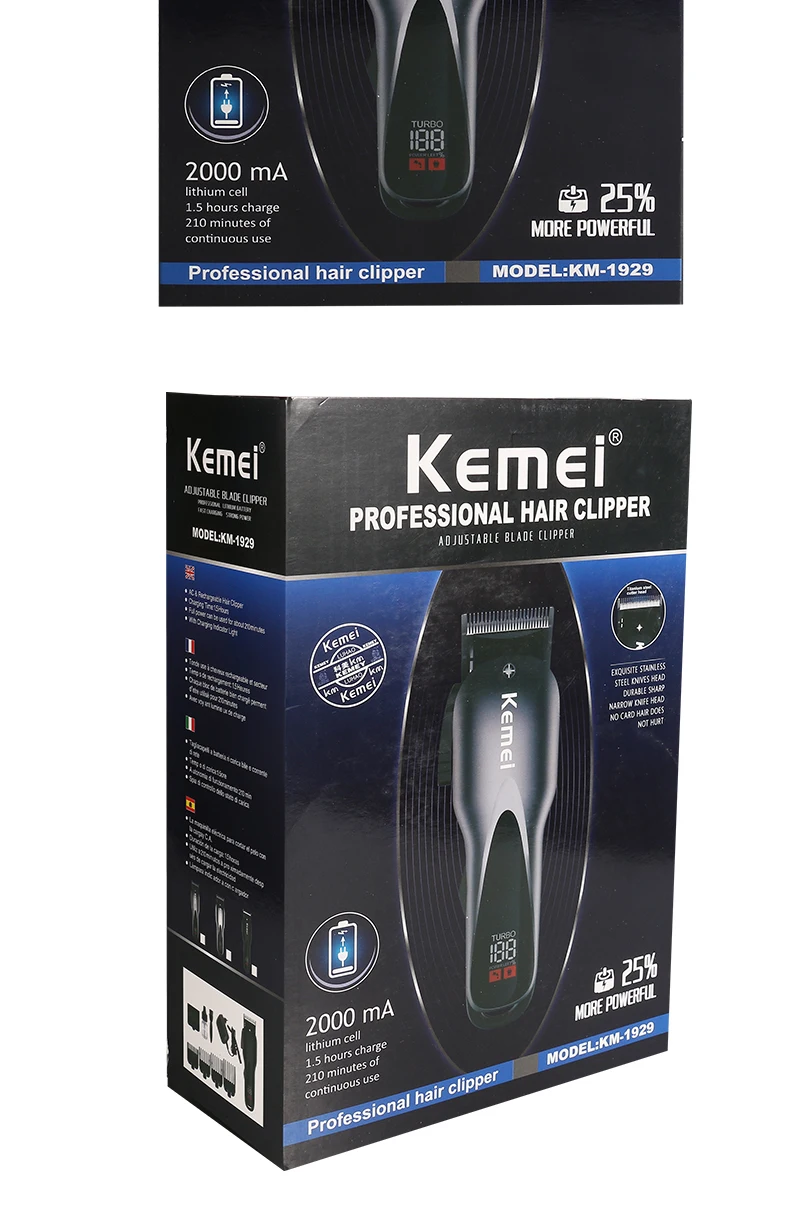 Kemei электрический триммер для волос Kemei профессиональная машинка для стрижки волос мощный станок для бритья волос Стрижка волос борода электрическая бритва