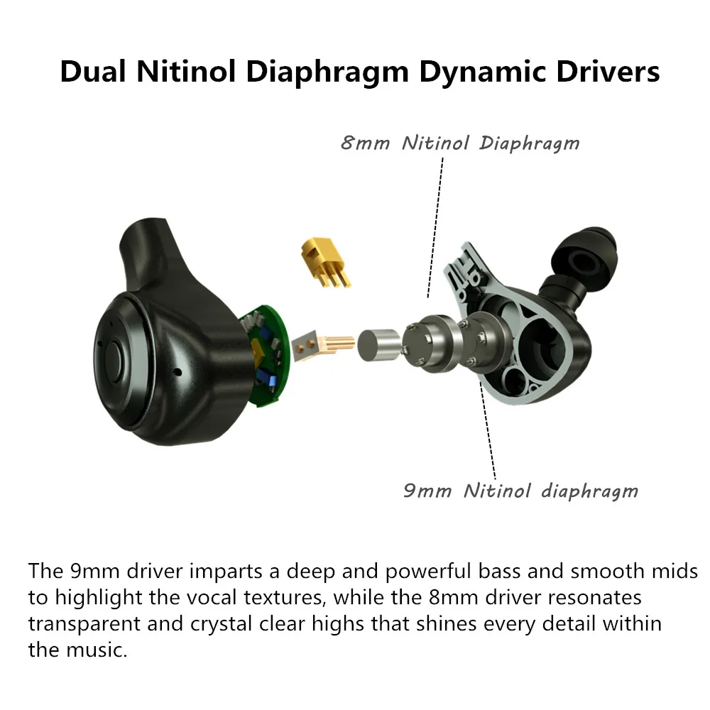 TINHIFI TWS2000 In-ear Earphone Dual Dynamic