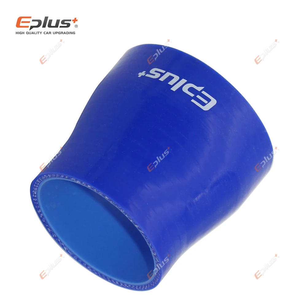 Silicone Hose Silicone Hose Connector EPLUS Universal Silicone Tubing Hose Straight Big To Small Connector Car Intercooler Turbo Intake Pipe Coupler Blue Multi Size