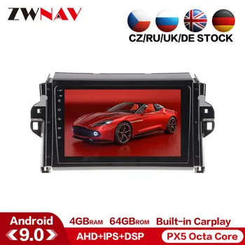 

DSP IPS screen Android 9.0 car multimedia player For Toyota Hilux 2015-2018 GPS navi radio Audio stereo head unit wifi free map