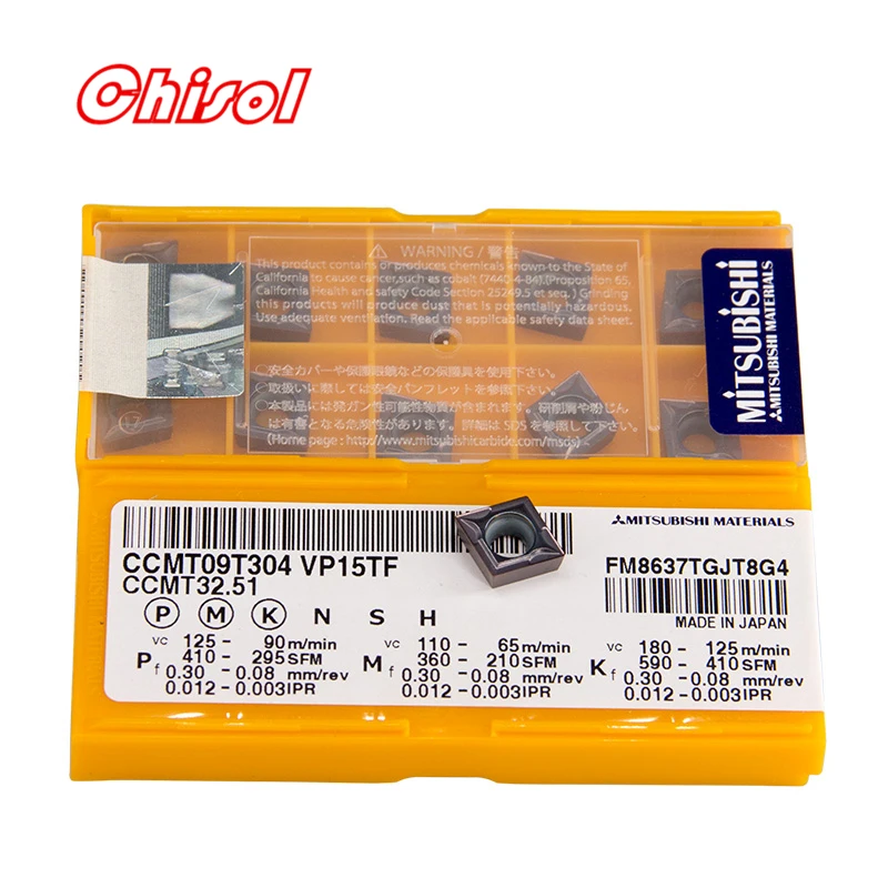 

free shipping CCMT09T304 CCMT09T308 VP15TF cnc carbide turning inserts cutter turning blade cutting tools