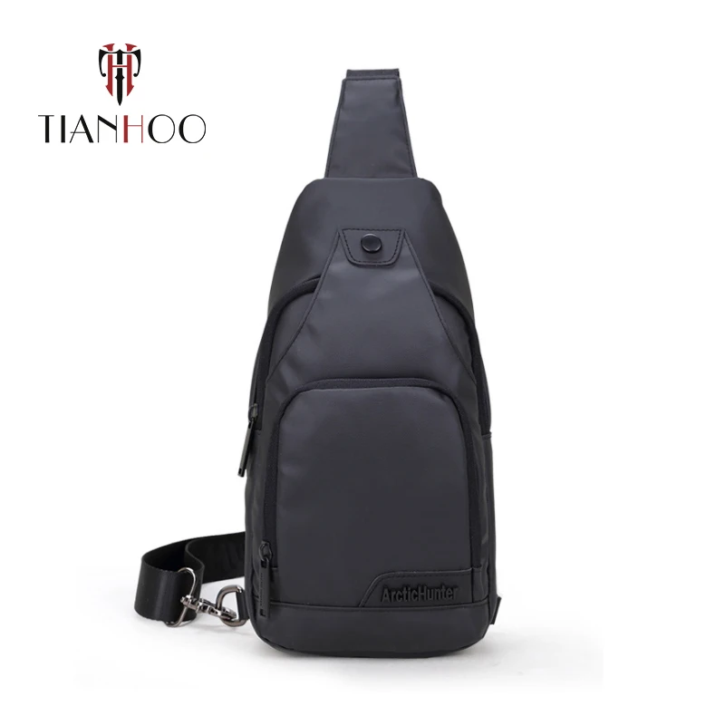 

TIANHOO High quality Men's Chest Bag Waterproof Leisure Shoulder Diagonal Bag Personality Chest Bags