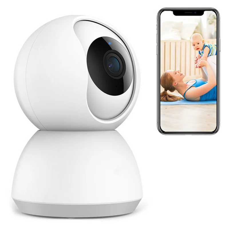 Xiao mi jia 360 градусов 1080P детский монитор ночного видения IR Motio Detection двухсторонний звук для камеры видео для mi Home