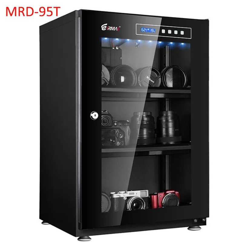 Multi-size Large Capacity Moisture-proof Box Dry Cabinet For SLR Camera Lens Full-automatic Control Electronic Dry Box 70L-160L - Цвет: MRD-90T