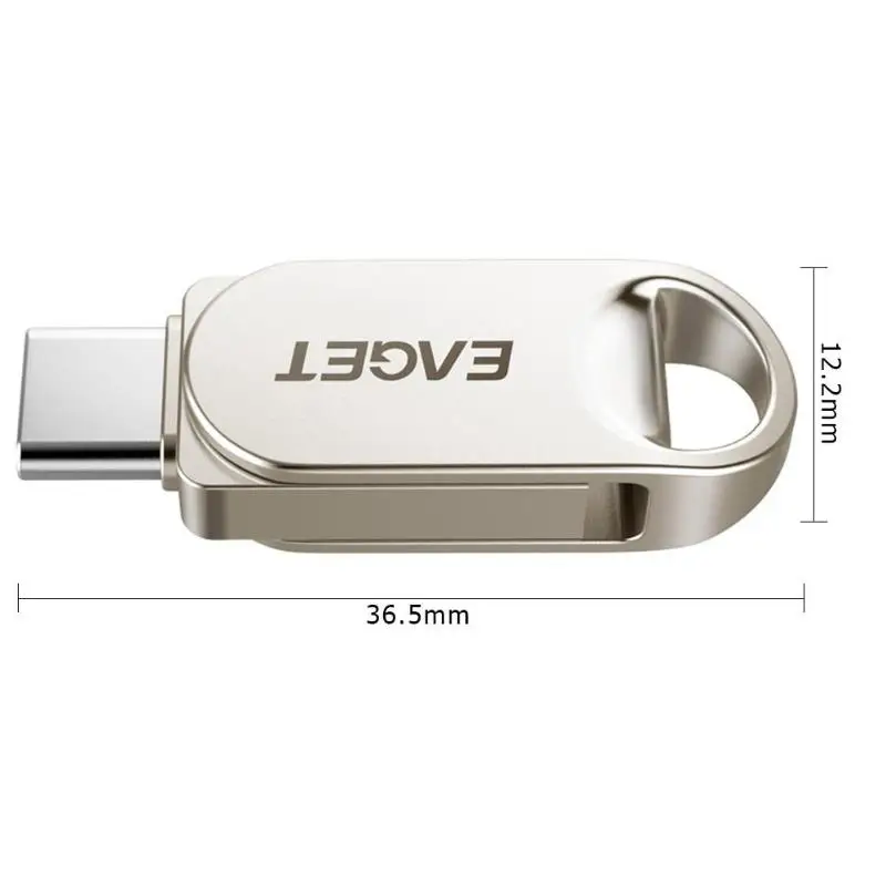 EAGET CU30 портативный флеш-накопитель USB 3,0 Memory Stick OTG type C Pendrive