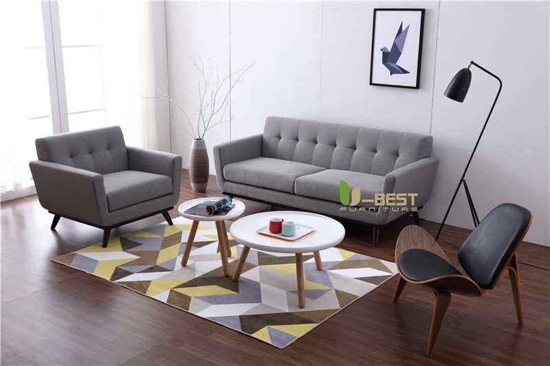 European Modern Design Living Room Sofa Specific Use and Fabric Sofa Set Furniture (7)