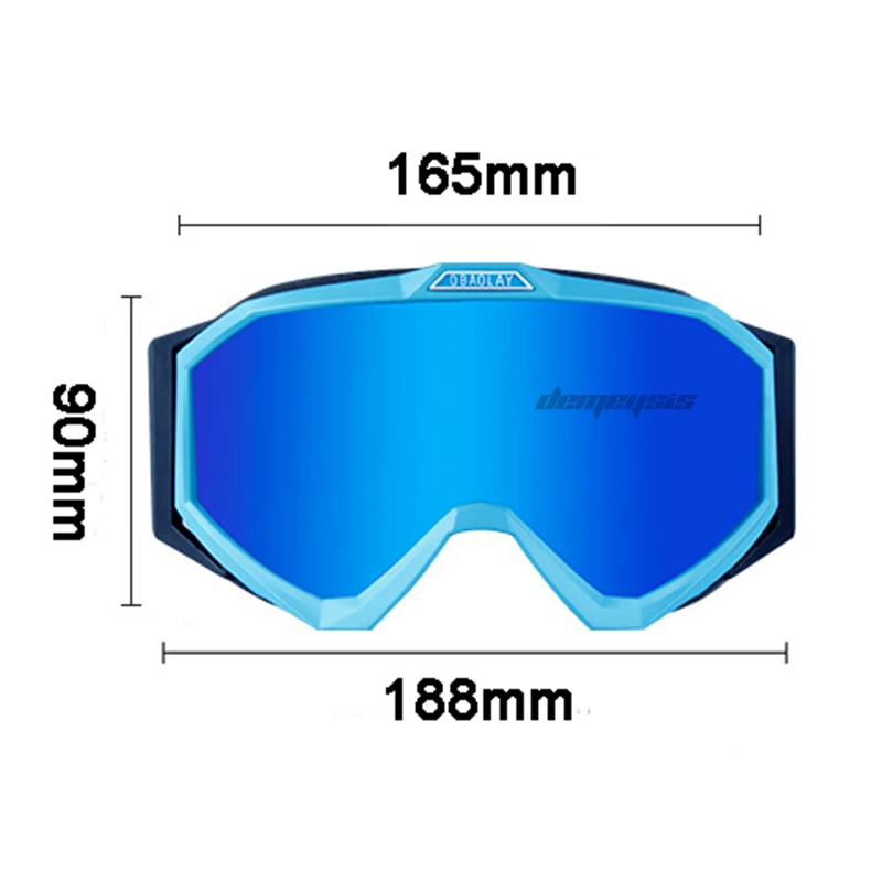 UV400 Защитные очки для катания на лыжах двухслойные противотуманные очки для сноуборда мужские и женские зимние лыжные очки