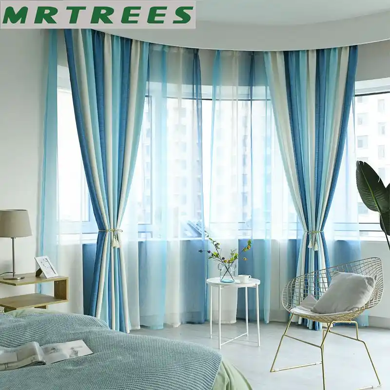 cortinas opacas gruesas de colores para habitacion de ninos cortinas para sala de estar dormitorio ventana panel de tratamiento