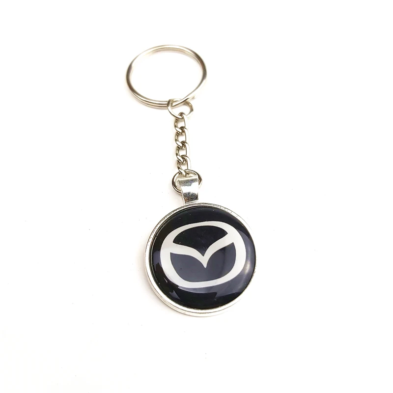 

CAR Auto Emblem car keyring Case For Mazda 2 Mazda 3 MS For Mazda 6 CX-5 CX5 Car-Styling Badge Accessories 1pcs