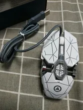 Ratón inalámbrico para videojuegos, silencioso, ergonómico, 7 teclas, RGB, retroiluminado con LED, USB, óptico, 1600G, para ordenador portátil, 2,4 DPI