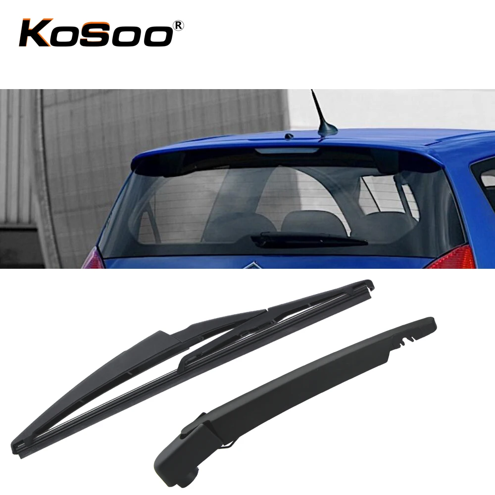 KOSOO Авто заднего стеклоочистителя для Citroen C2 295 мм 2003 2005 стекла стеклоочистителей