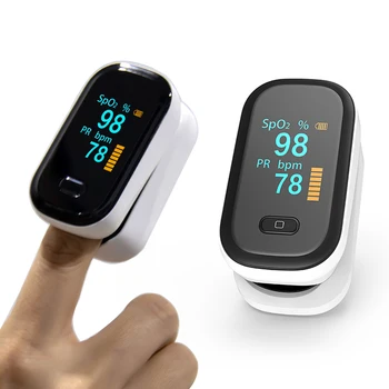 

Finger Pulse Oximeter Portable Fingertip Oxygen Saturation Monitor SPO2 PR Oximetro de dedo Pulsioximetro accurate measurement