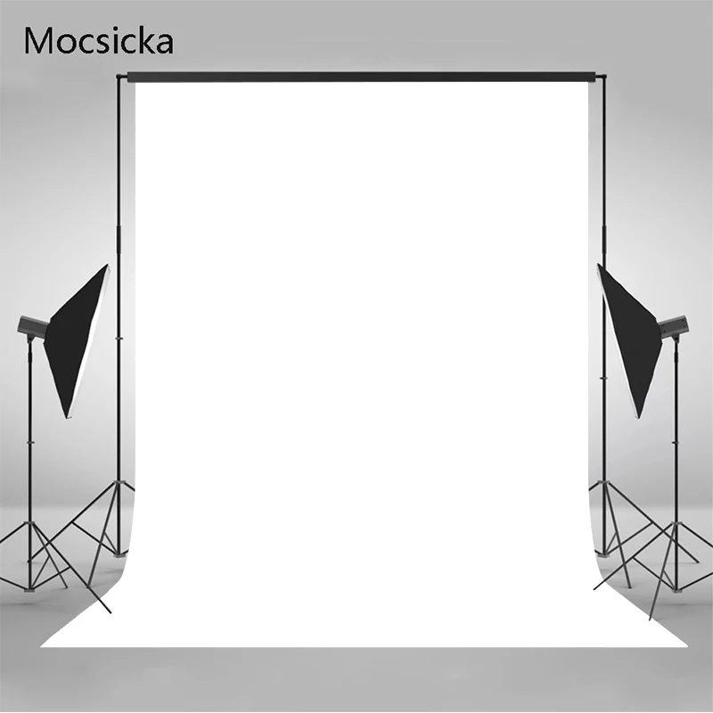 Mocsicka белый фон для фотосъемки художественный фото детей и взрослых портрет