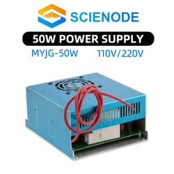 Scienode – alimentation Laser CO2 50W, sortie 3A pour tube Laser 45 50W, Machine de découpe et gravure Laser MYJG 50 