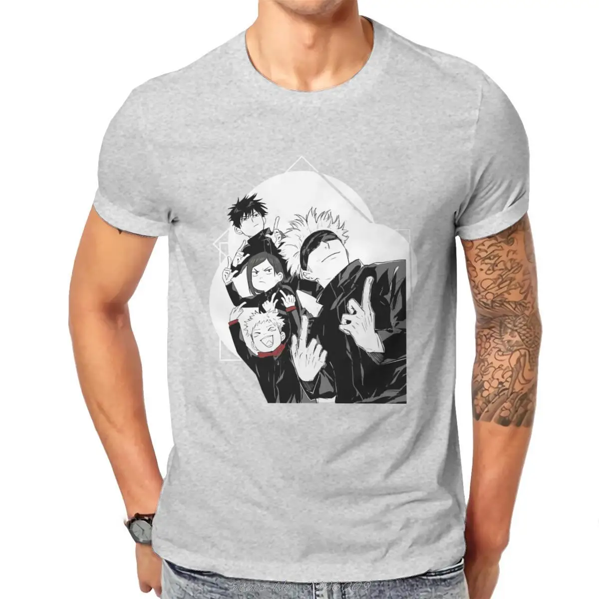 Team Jujutsu Kaisen Anime T Shirt 