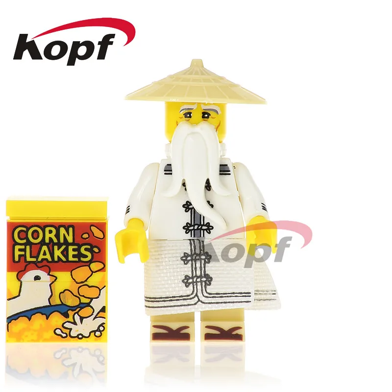 

20Pcs Wholesales Building Blocks Super Heroes Movie Volcano Garmadon Lloyd Kai Latest Nya 71019 Figures For Children Toys PG1020