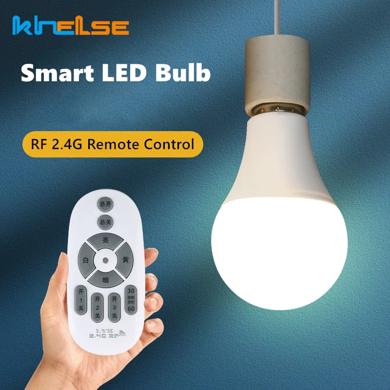 Bombilla LED recargable USB-C, bombilla con Control remoto, 5V, 7W, E27,  batería inteligente, Control táctil, regulable, con temporizador